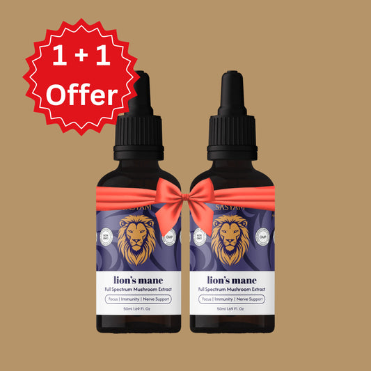 Lion's Mane Mushroom ( 1 + 1 Offer)